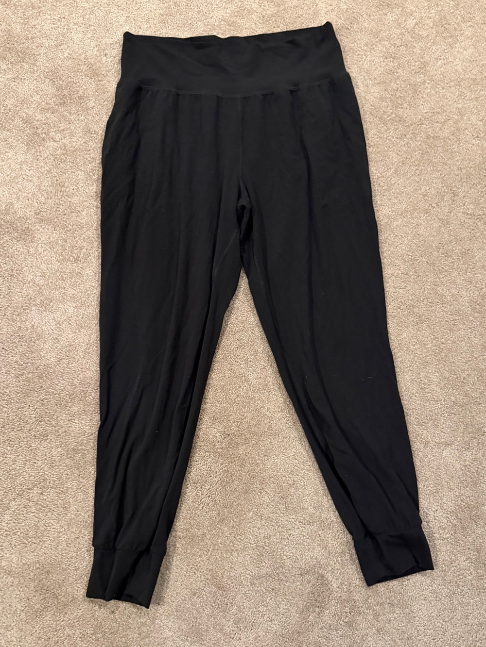 Athleta Salutation Jogger Powervita Black Size Large